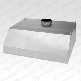 Зонт вытяжной ЗВД 1800*1800*400, нерж.ст. Зонт вытяжной ЗВД 1800*1800*400, нерж.ст.