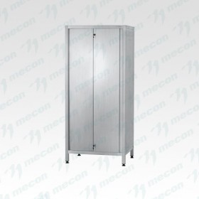 Шкаф кухонный ШЗКп - 1500*500*1800 "Profi Inox", двери-купе, 3 сплошные полки, без к-та замков Шкаф кухонный ШЗКп - 1500*500*1800 "Profi Inox", двери-купе, 3 сплошные полки, без к-та замков