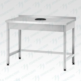 Стол производственный СПП - 1200*600*860 "Profi", сбор отходов, борт (полка-обвязка) Стол производственный СПП - 1200*600*860 "Profi", сбор отходов, борт (полка-обвязка)