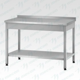 Стол производственный СПП - 1500*600*860 "Profi", борт (полка сплошная) Стол производственный СПП - 1500*600*860 "Profi", борт (полка сплошная)