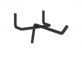 Металлический крючок 8 см