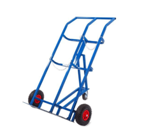 Тележка для баллонов пропан + кислород TOR ТГК-П, 2 баллона (250 колеса + 160 поворотное)