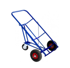 Тележка для металлических бочек КБ-2 (с колесами)